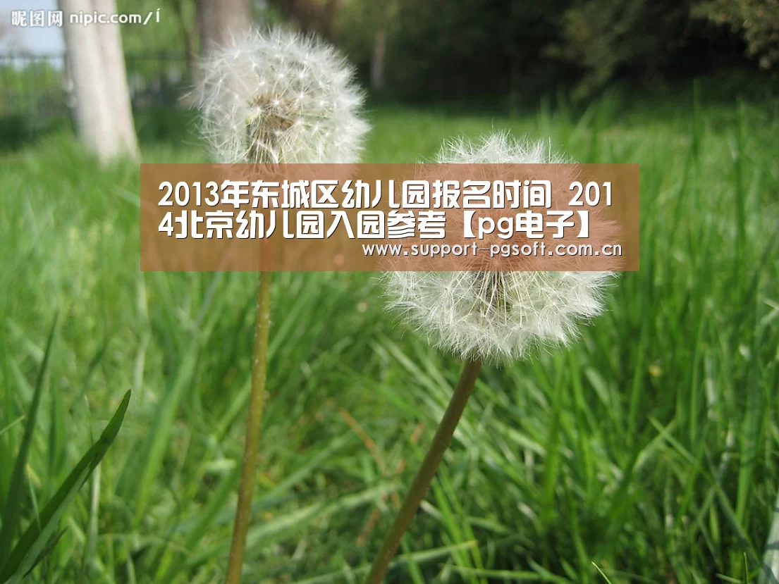 2013年东城区幼儿园报名时间 2014北京幼儿园入园参考【pg电子】(图1) pg电子试玩
